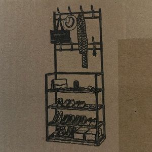 Shoe-Hat Rack
